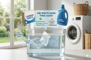Are Laundry Sheets Safer Than Liquid Detergent? The Hidden Plastic Truth