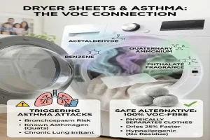 Dryer Sheets and Asthma: The VOC Connection
