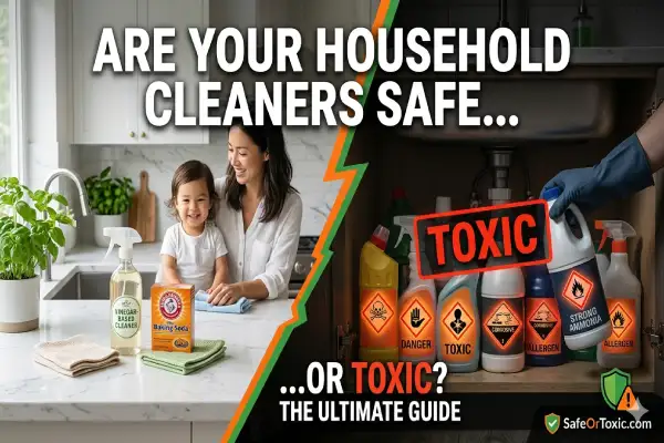 Household Cleaning Products Safe or Toxic