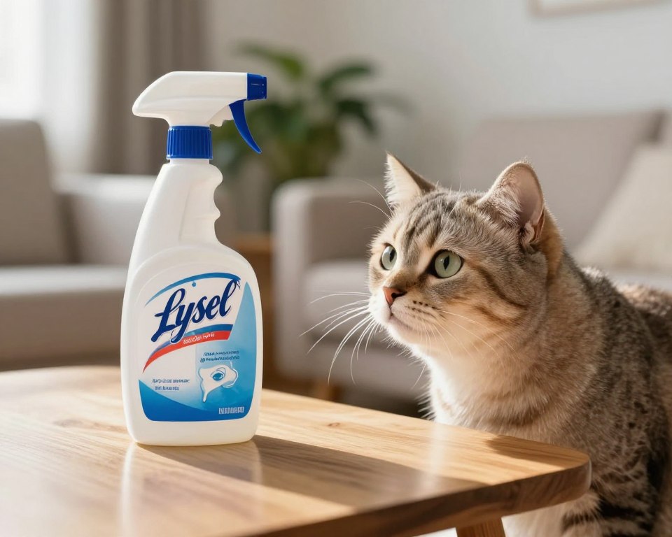 Is Lysol Toxic to Cats