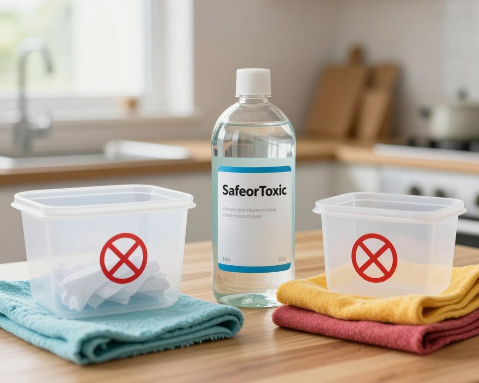 Materials to avoid when using rubbing alcohol