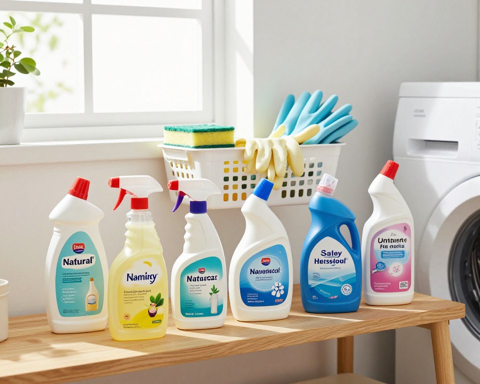 Safe household chemicals storage