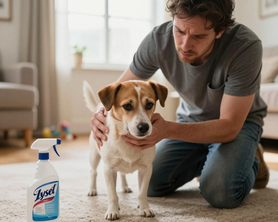 can dogs be affected by lysol