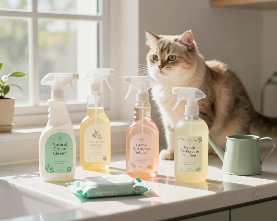 cat-friendly cleaning products