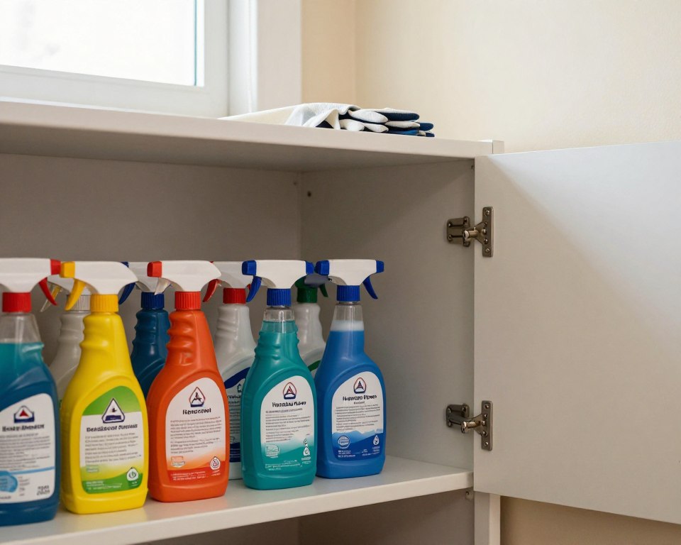 household chemical storage