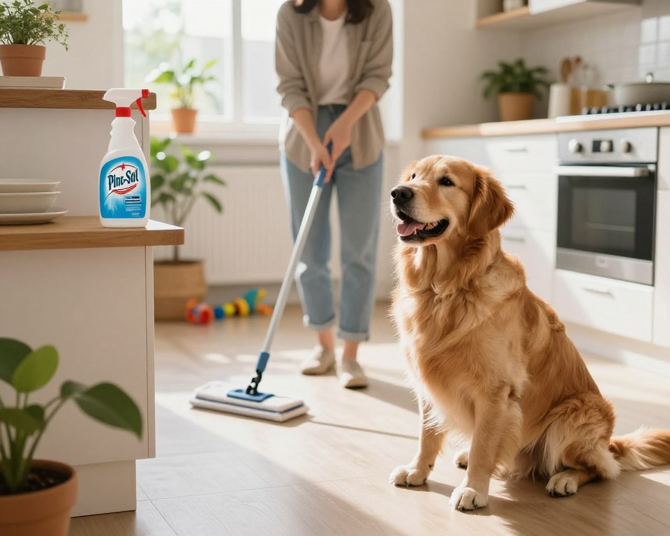 pine-sol dog safety