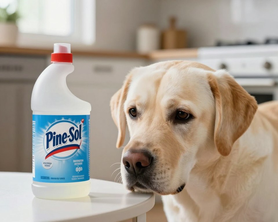 pine-sol dog safety