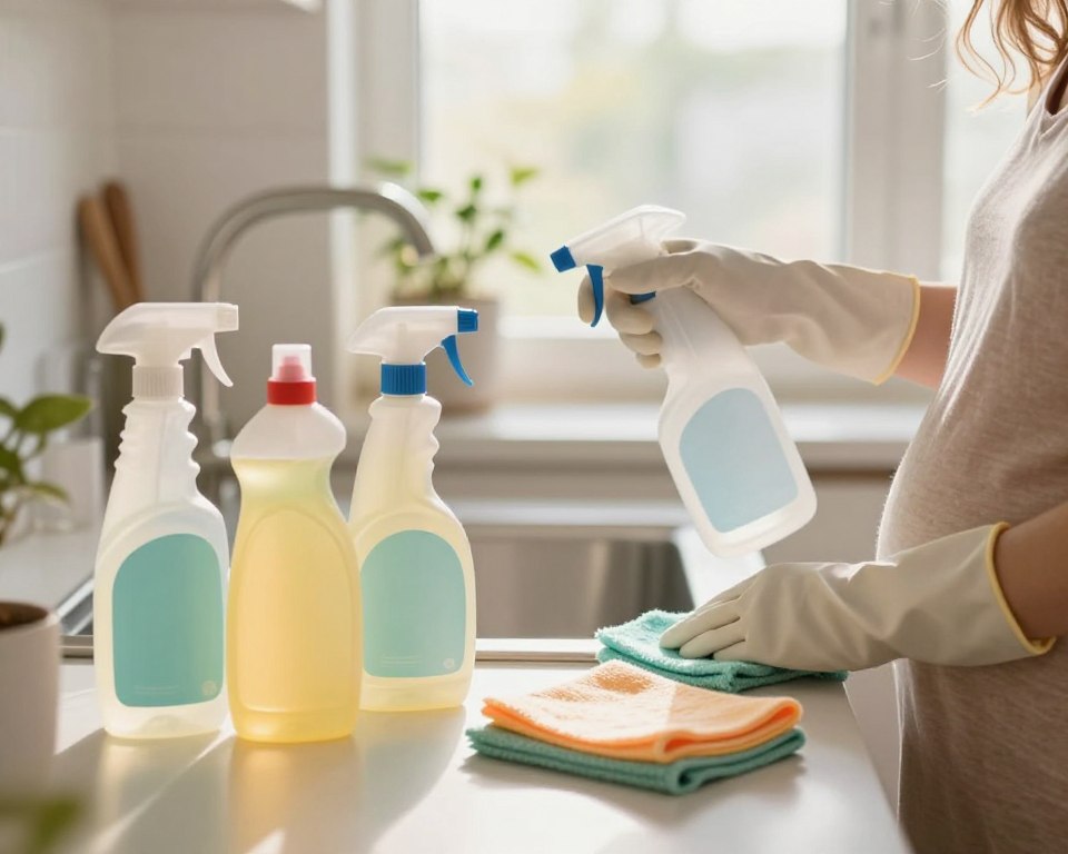 pregnancy-friendly cleaning supplies