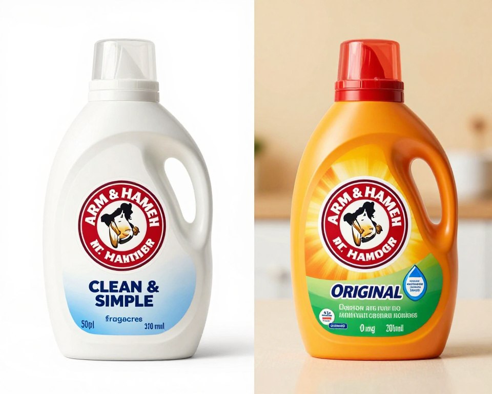 Arm & Hammer Clean & Simple vs. Arm & Hammer Original