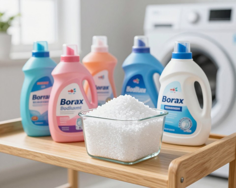 Borax and Sodium Borate in American Laundry Boosters