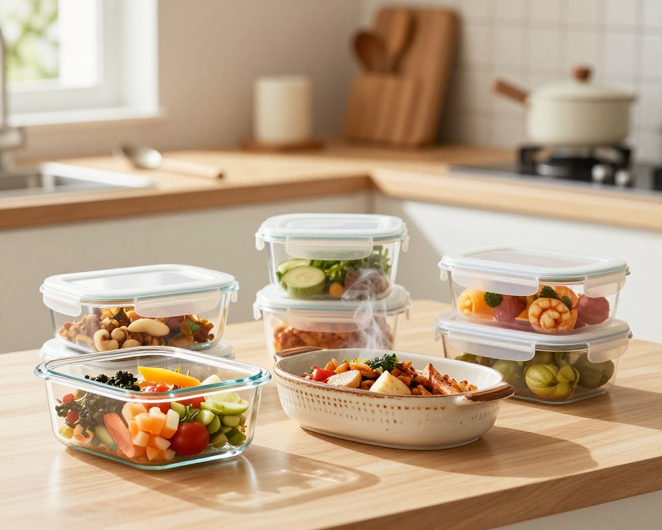 Comparing plastic to glass and ceramic alternatives for safe food reheating Comparing plastic to glass and ceramic alternatives for safe food reheating