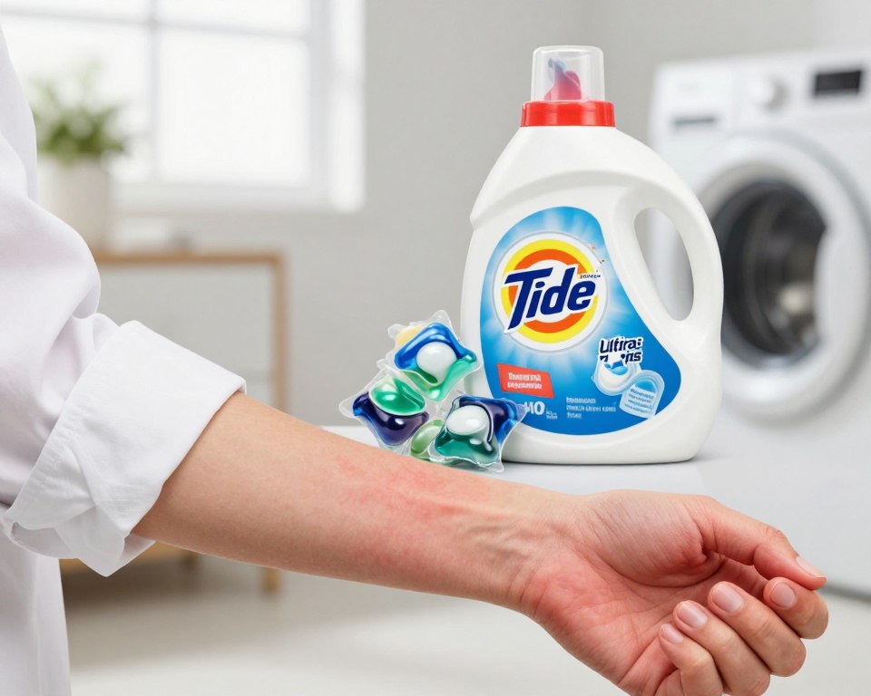 Skin sensitivity risks from laundry detergent chemicals Skin sensitivity risks from laundry detergent chemicals