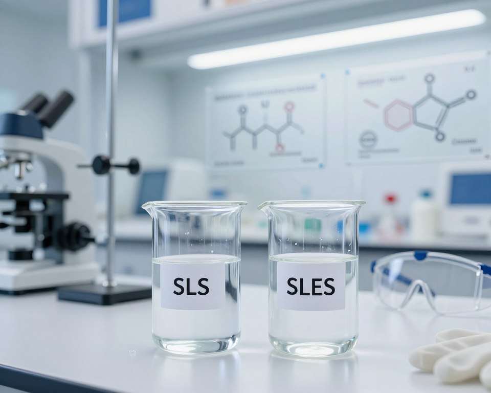 Sodium Lauryl Sulfate (SLS) vs. Sodium Laureth Sulfate (SLES