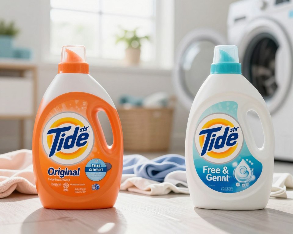 Tide Original vs. Tide Free & Gentle Tide Original vs. Tide Free & Gentle