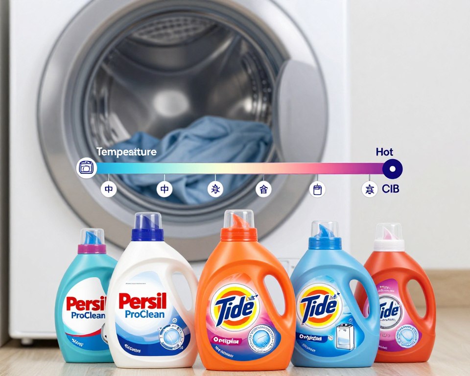 Water temperature and machine compatibility for laundry detergent Water temperature and machine compatibility for laundry detergent