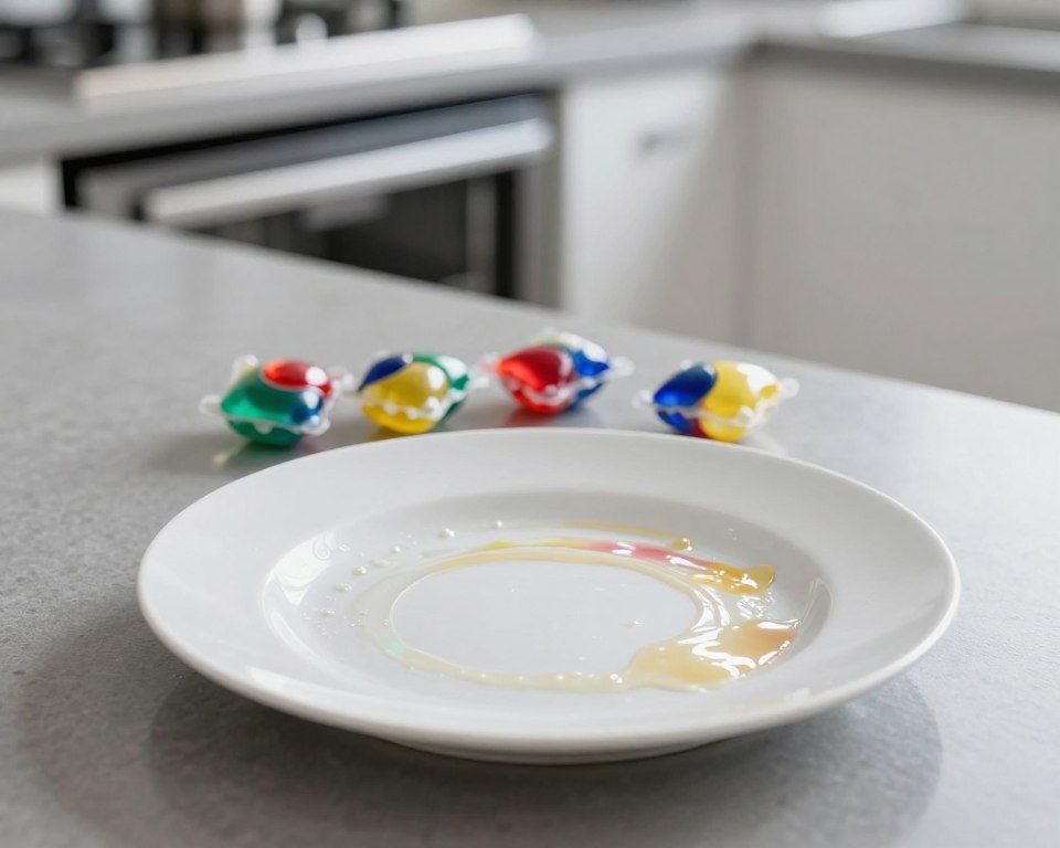 dishwasher pod residue toxic dishes