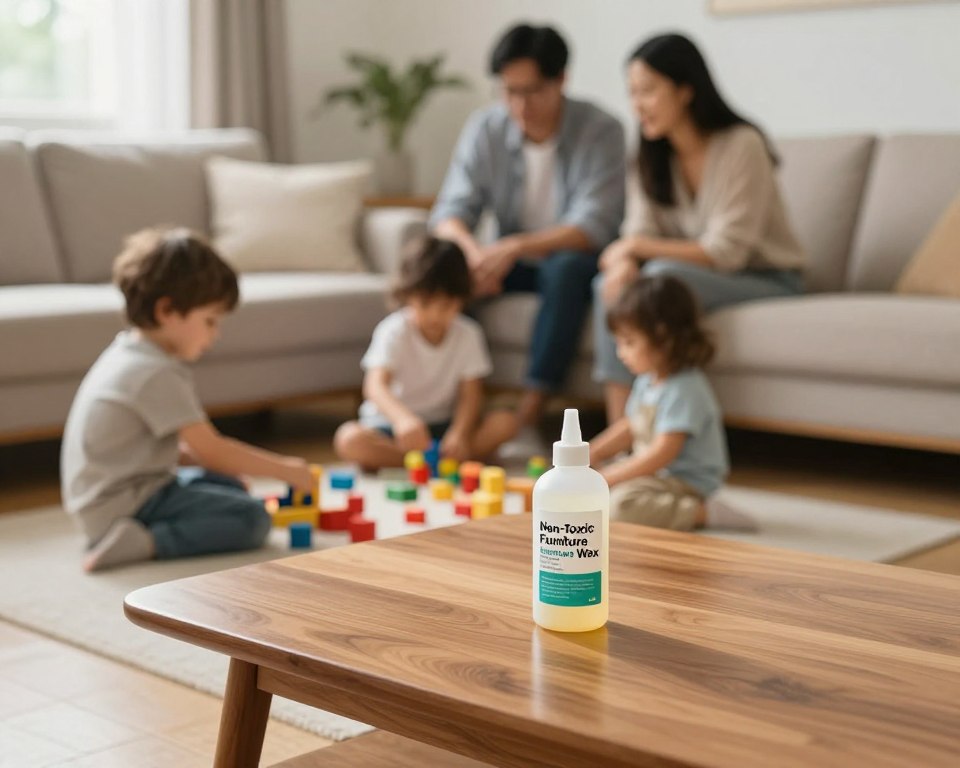 furniture wax safe around children