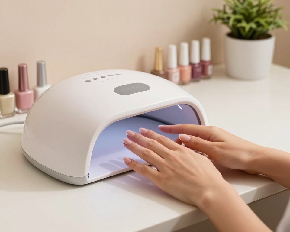 gel nail uv lamp safe skin