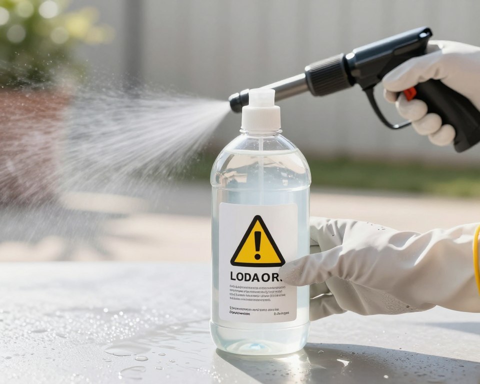 pressure washer cleaning solution toxic