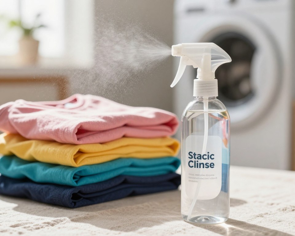 static cling spray safe clothes