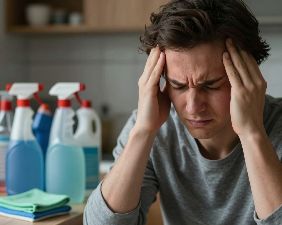 Can Cleaning Products Cause Headaches Even Without a Strong Smell?