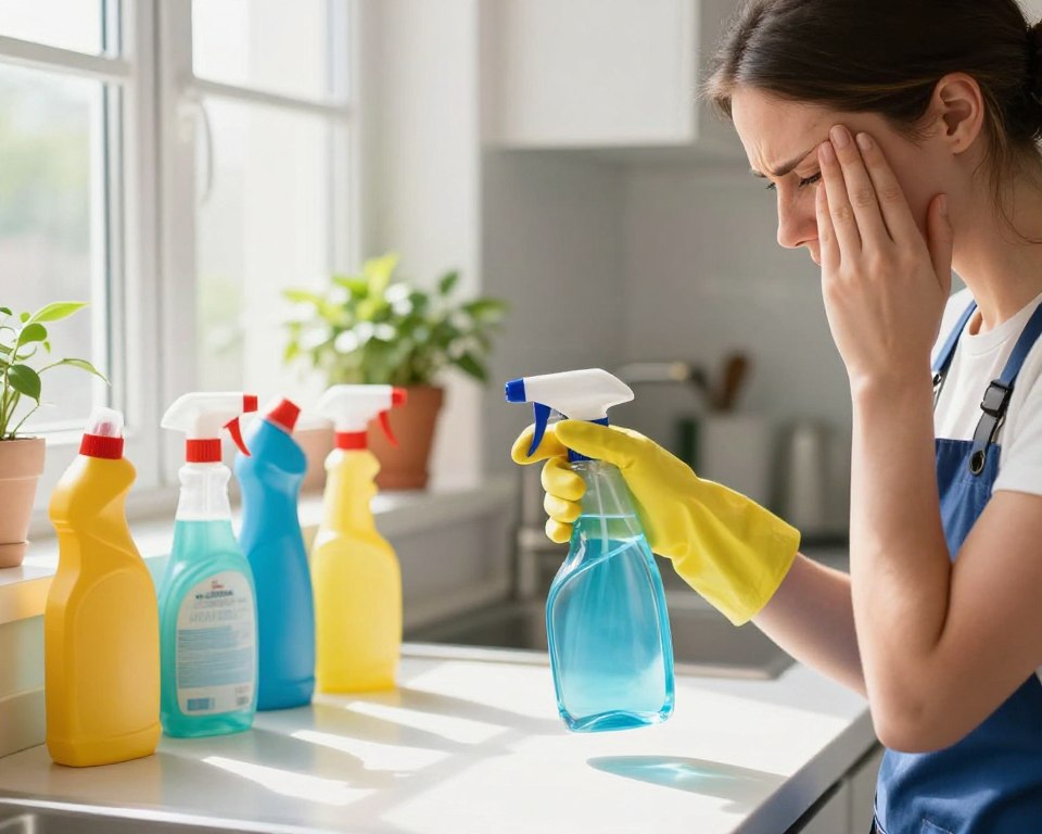 Can Cleaning Products Cause a Headache After Use
