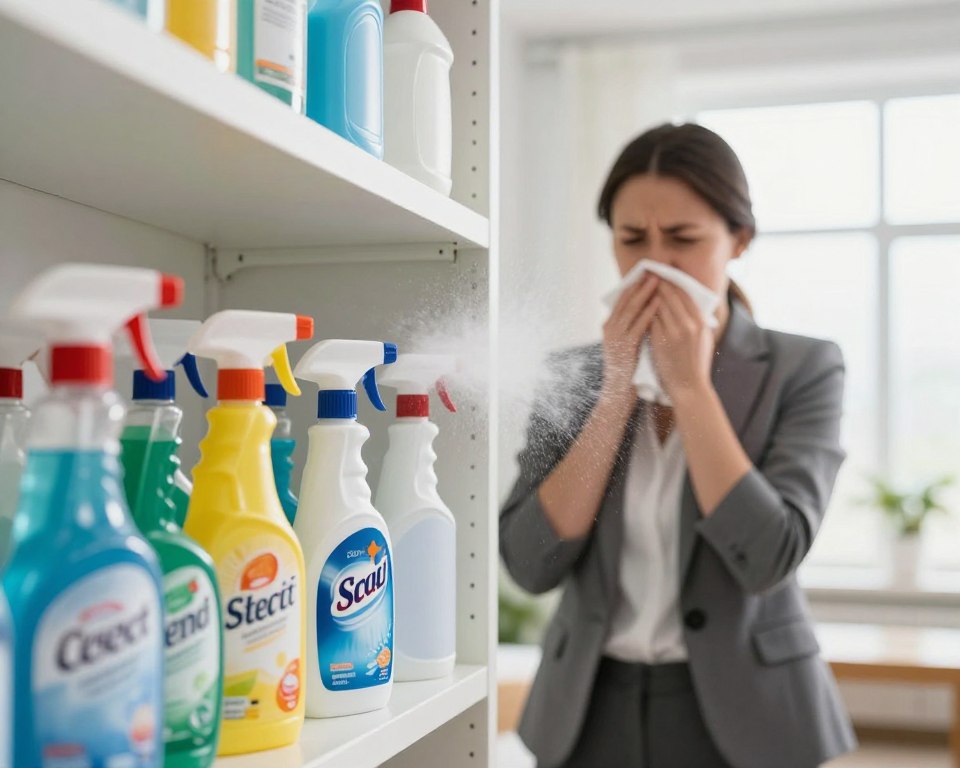 Can Cleaning Products Cause a Sore Throat and Cough