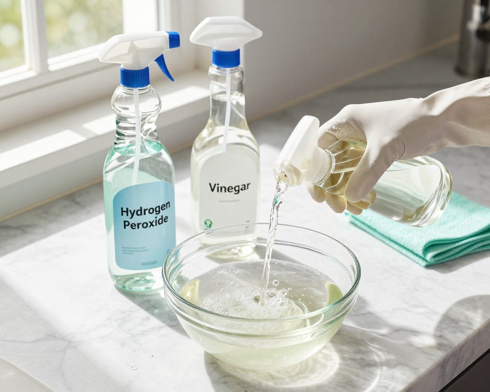 Can You Mix Hydrogen Peroxide and Vinegar for Cleaning?